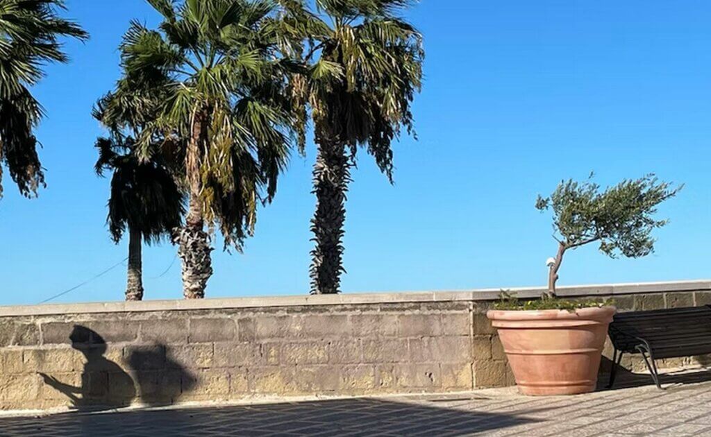 Le lungomare est le lieu tendance où se promener à Bari