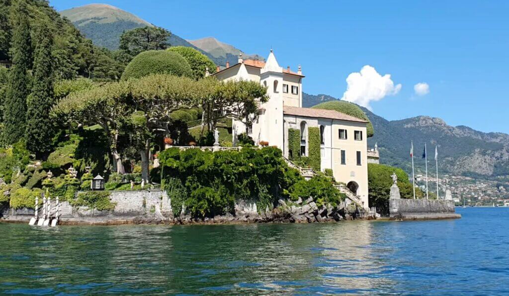 Lac de Côme en Italie