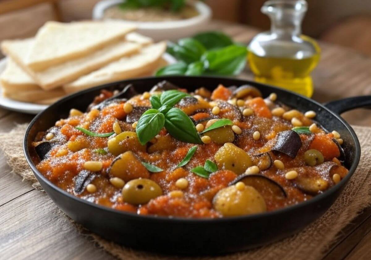 Caponata sicilienne de ma grand-mère