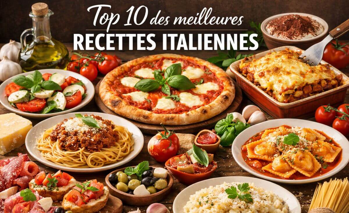 Top 10 des meilleures recettes italiennes