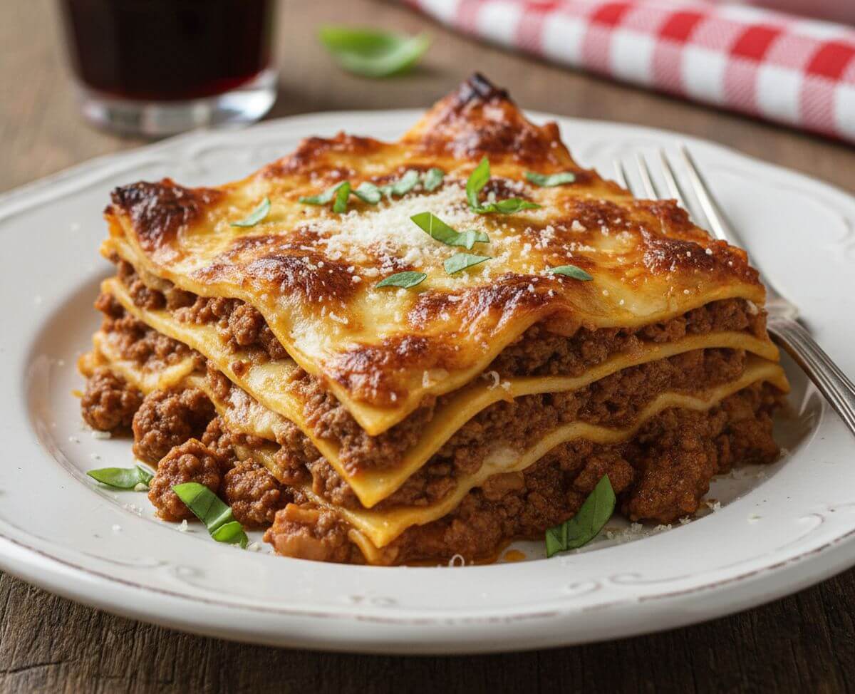 Vraie recette des lasagnes bolognaise italienne ingrédients et étapes authentiques