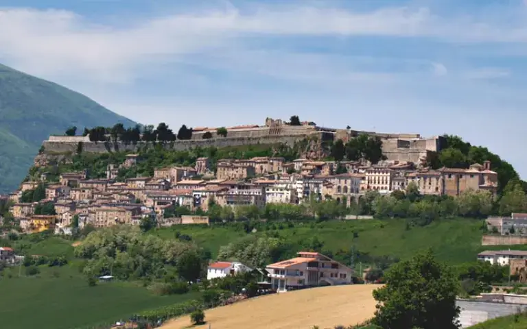 Civitella del Tronto en Italie