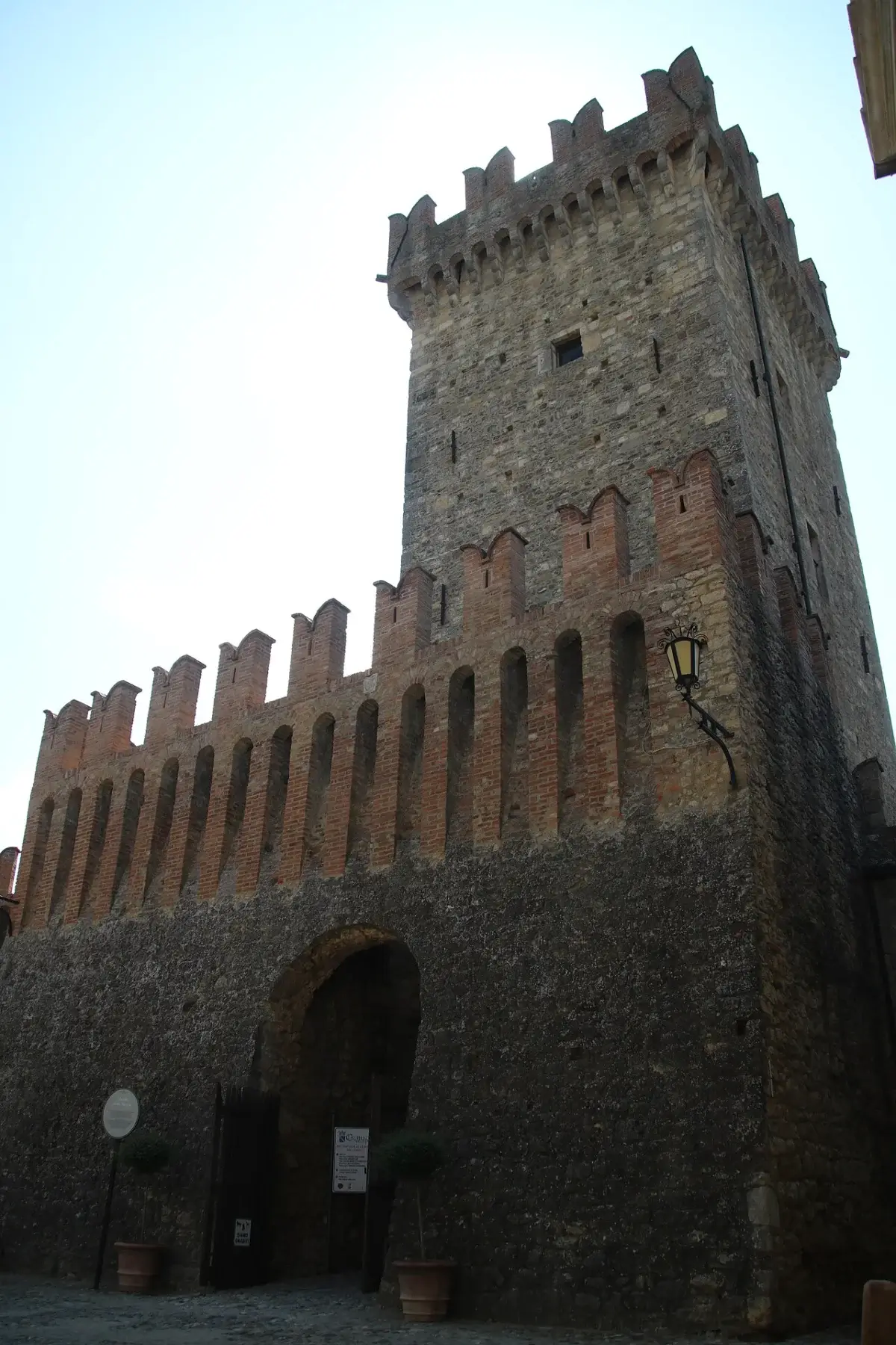 Vigoleno en Italie